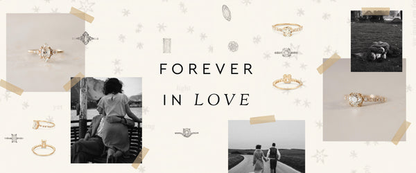 forever in love : antique diamond rings