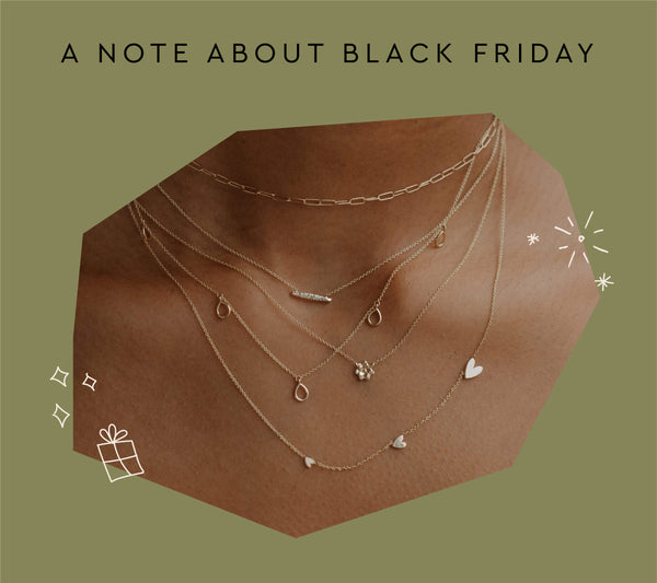 a note about black friday
