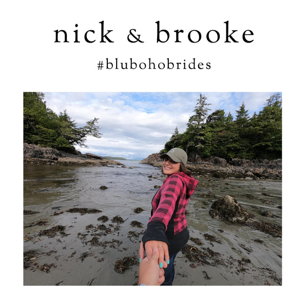 nick & brooke love story | #blubohobrides