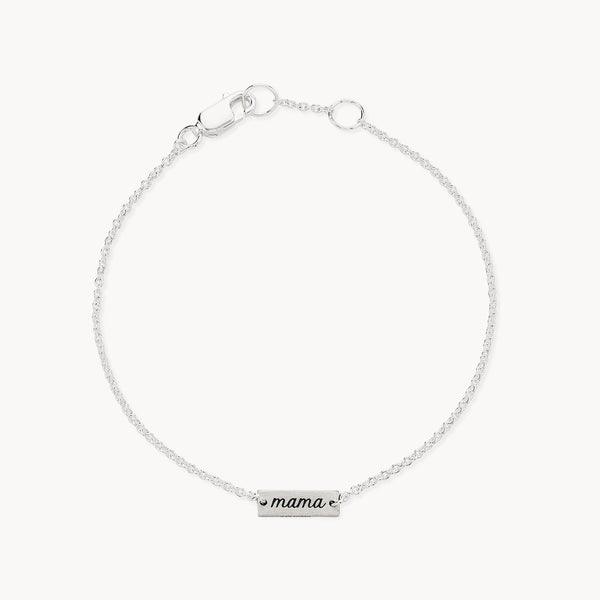 Mama Bracelet - Sterling Silver