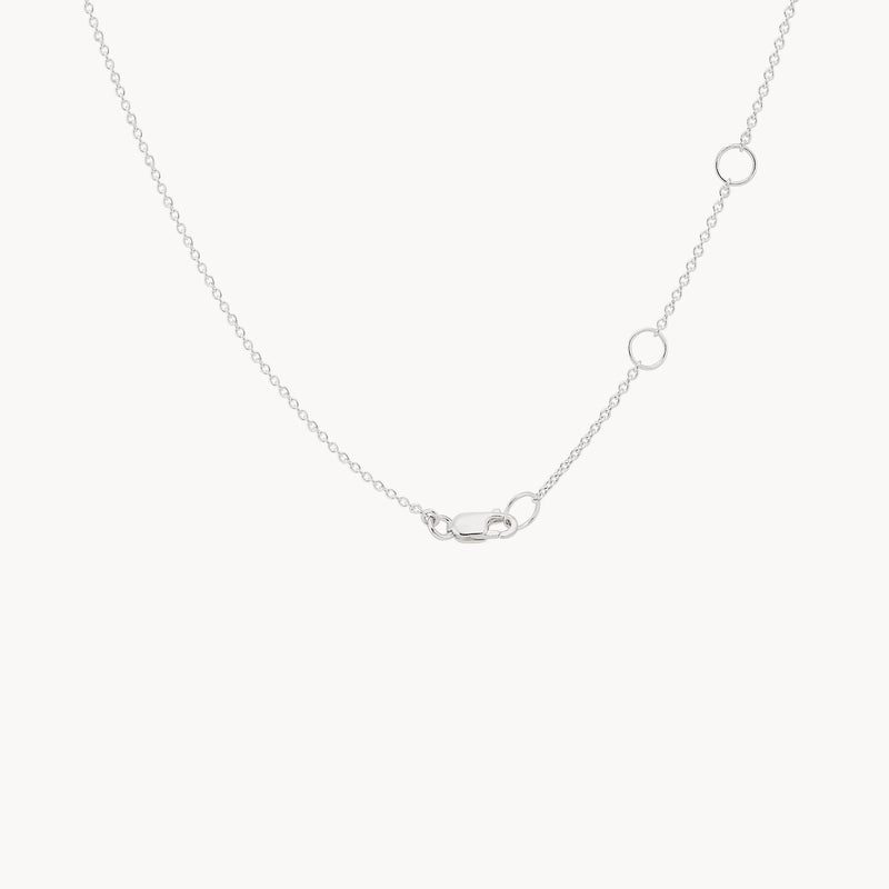 confetti necklace - sterling silver