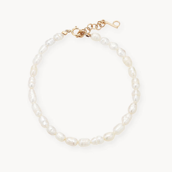 pearl of transformation pearl bracelet - 14k yellow gold