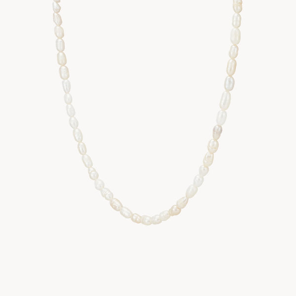 pearl of transformation pearl choker - 14k yellow gold necklace