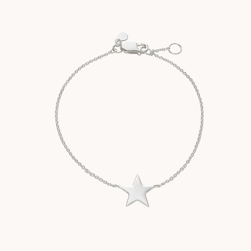 stella star bracelet silver - sterling silver