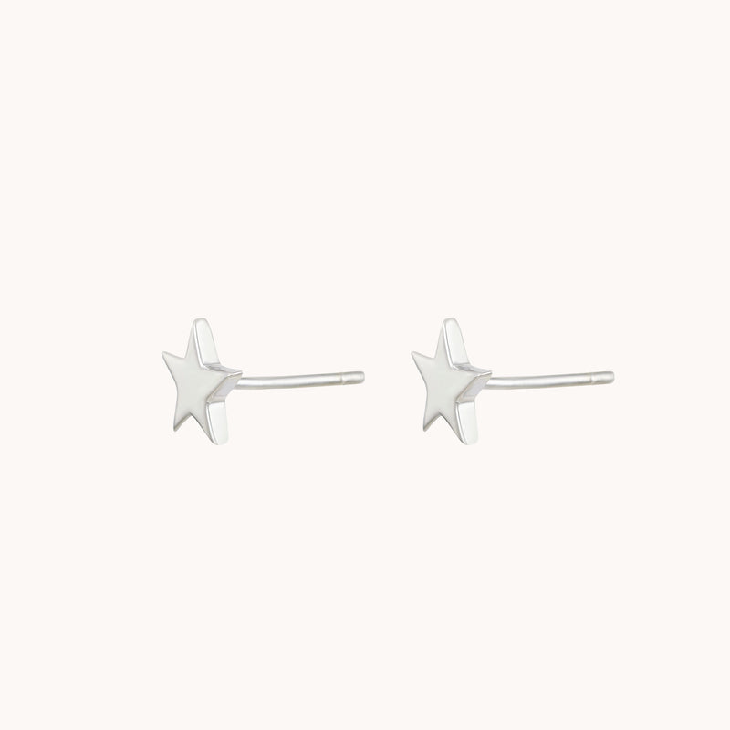 stella earrings silver - sterling silver