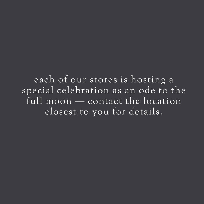 full moon in-store event