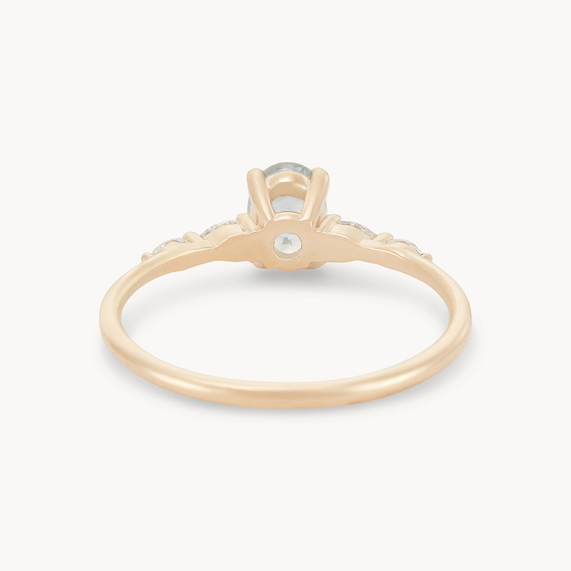 can't help falling in love one-of-a-kind - 14k yellow gold, blue sapphire