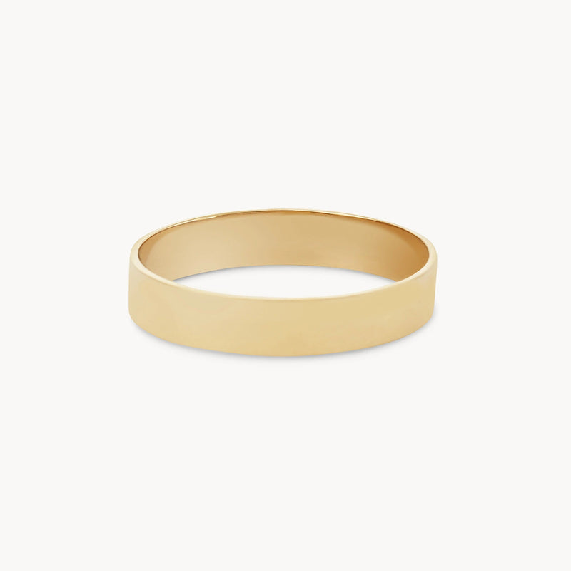Legacy ring - 14k yellow gold, engravable