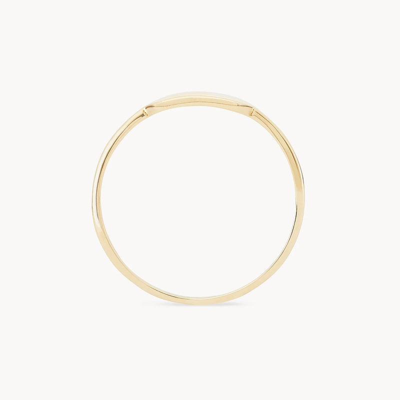 Namesake ring - 14k yellow gold, engravable