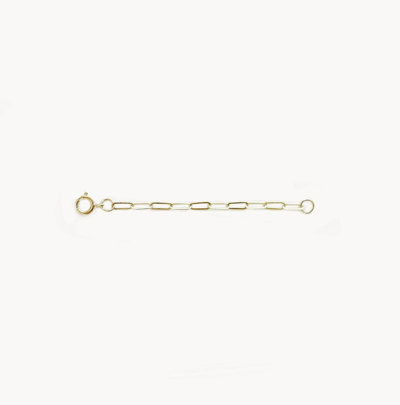 2" Infinite inseparable chain extender - 14k yellow gold