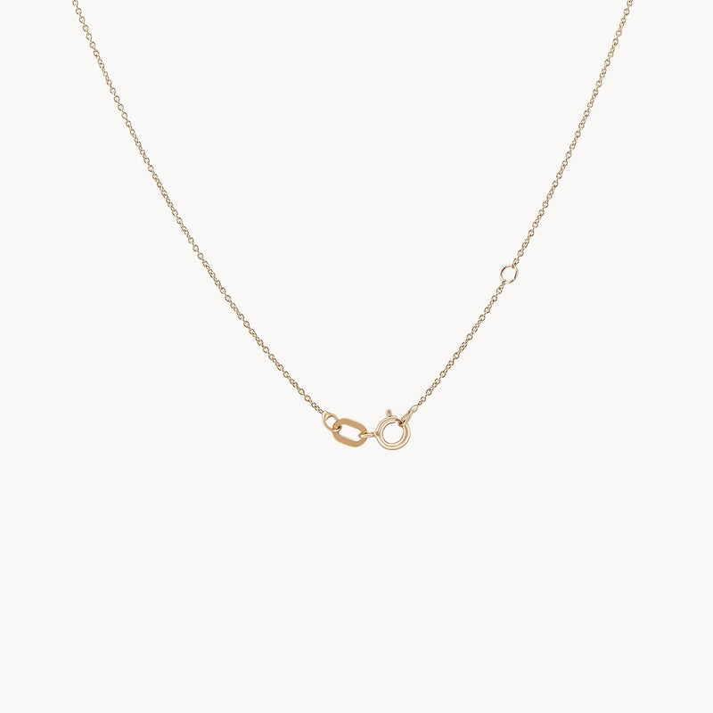 Guidance pave star pendant necklace - 14k yellow gold
