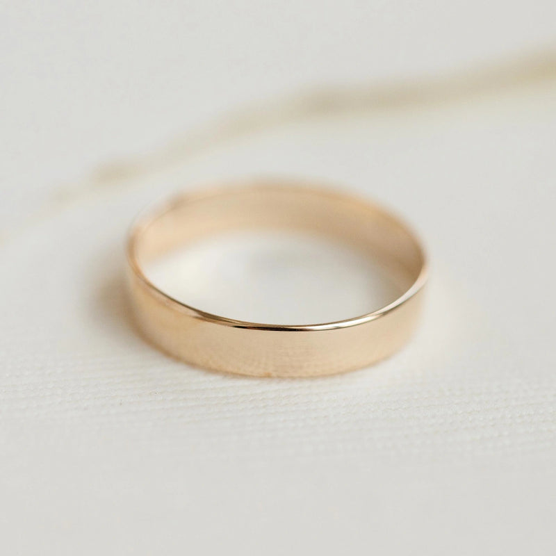 Legacy ring - 10k yellow gold, engravable