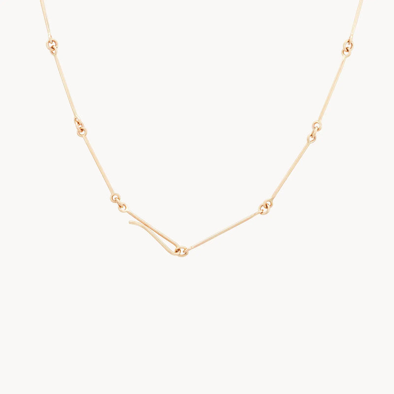 oceana shell necklace - 14k yellow gold, pearl diamond and sapphire