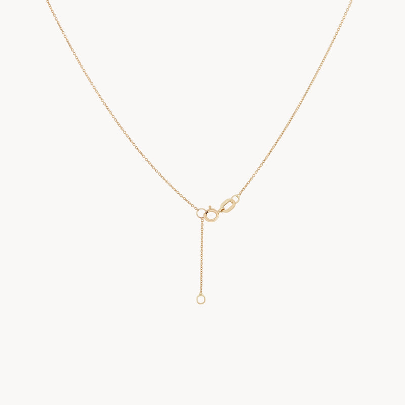 watchful evil eye necklace - 14k yellow gold, blue montana sapphire
